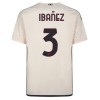 Camiseta de fútbol AS Roma Ibanez 3 2ª equipación 2023-24